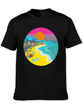 Beachscape Graphic T-Shirt