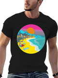 Beachscape Graphic T-Shirt
