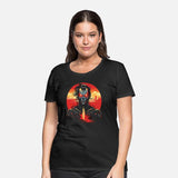 Niche Friend Red Sun Robot Shirt