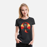 Niche Friend Red Sun Robot Shirt