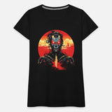 Niche Friend Red Sun Robot Shirt