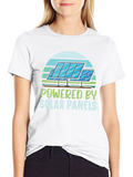 Powered By Solar Panels T-Shirt