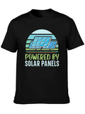 Powered By Solar Panels T-Shirt