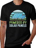 Powered By Solar Panels T-Shirt