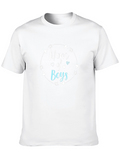 Mom of Boys T-Shirt Arrow Circle Design