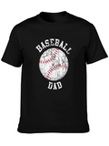 Baseball Dad Graphic T-Shirt