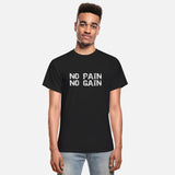 No Pain No Gain Bodybuilder Fitness Workout Gym