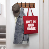 NOT IN OUR NAME Shirt not in our name tshirt