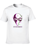 Strange Alien Glitch Graphic T-Shirt