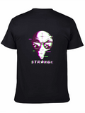 Strange Alien Glitch Graphic T-Shirt
