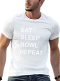 Eat Sleep Bowl Repeat T-Shirt