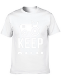 Keep Calm and Farm On - Novelty Graphic Tee