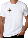 Blessed & Highly Favored Black T-Shirt