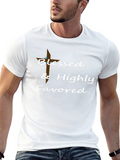 Blessed & Highly Favored Black T-Shirt