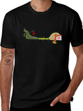Snail Leaving Home Graphic T-Shirt