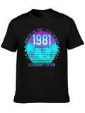 Born in 1981 Legendary Edition T-Shirt