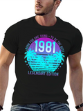 Born in 1981 Legendary Edition T-Shirt