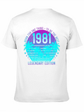 Born in 1981 Legendary Edition T-Shirt