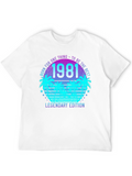 Born in 1981 Legendary Edition T-Shirt