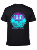 Born in 1981 Legendary Edition T-Shirt