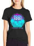 Born in 1981 Legendary Edition T-Shirt