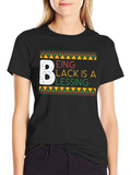 Being Black Is A Blessing Graphic Tee