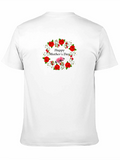 Mothers Day Floral Wreath Graphic Tee