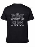 Study Sucks Tee - Funny Student T-Shirt