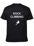Rock Climbing Graphic Tee - Adventure Apparel