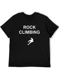 Rock Climbing Graphic Tee - Adventure Apparel