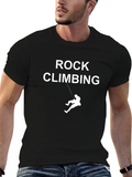 Rock Climbing Graphic Tee - Adventure Apparel