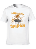 Musical Spider T-Shirt - Funny Graphic Tee