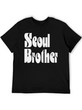 Seoul Brother Black T-Shirt