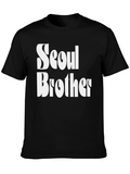 Seoul Brother Black T-Shirt