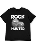 Rock Hunter Graphic T-Shirt - Black