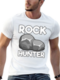 Rock Hunter Graphic T-Shirt - Black