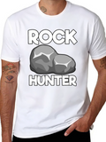 Rock Hunter Graphic T-Shirt - Black