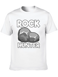 Rock Hunter Graphic T-Shirt - Black