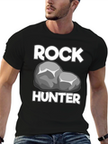 Rock Hunter Graphic T-Shirt - Black
