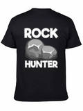 Rock Hunter Graphic T-Shirt - Black