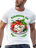 Kindness on Your Plate Vegan T-Shirt