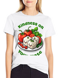 Kindness on Your Plate Vegan T-Shirt