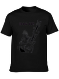 Dig It! Black Graphic Print T-Shirt