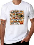 Autumn Leaves Pumpkins Please T-Shirt