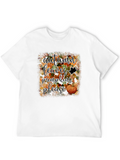 Autumn Leaves Pumpkins Please T-Shirt