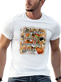Autumn Leaves Pumpkins Please T-Shirt