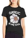 Garlic In My Soul Graphic Tee
