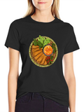 Spring Rolls T-Shirt - Unique Foodie Tee