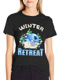 Winter Retreat Graphic T-Shirt