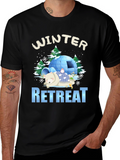 Winter Retreat Graphic T-Shirt